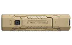 Lampe torche EDC 07 TAN - 1500Lm - Lg : 120mm - Dia-tête : 31mm x 17mm