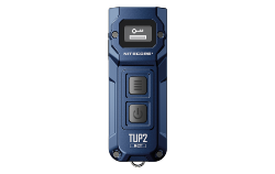 Lampe porte-clés TUP2 Bleue - 1200Lm - Dim : 70mm x 27mm x 30mm