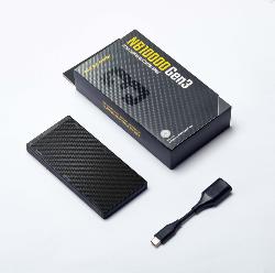 Batterie externe en carbone 3e génération - 10 000mAh - 5V/2A - 18W