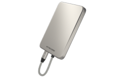 Batterie externe Pocket 5 Gris Titane - 5000mAh - 5V / 2,4A - 22,5W